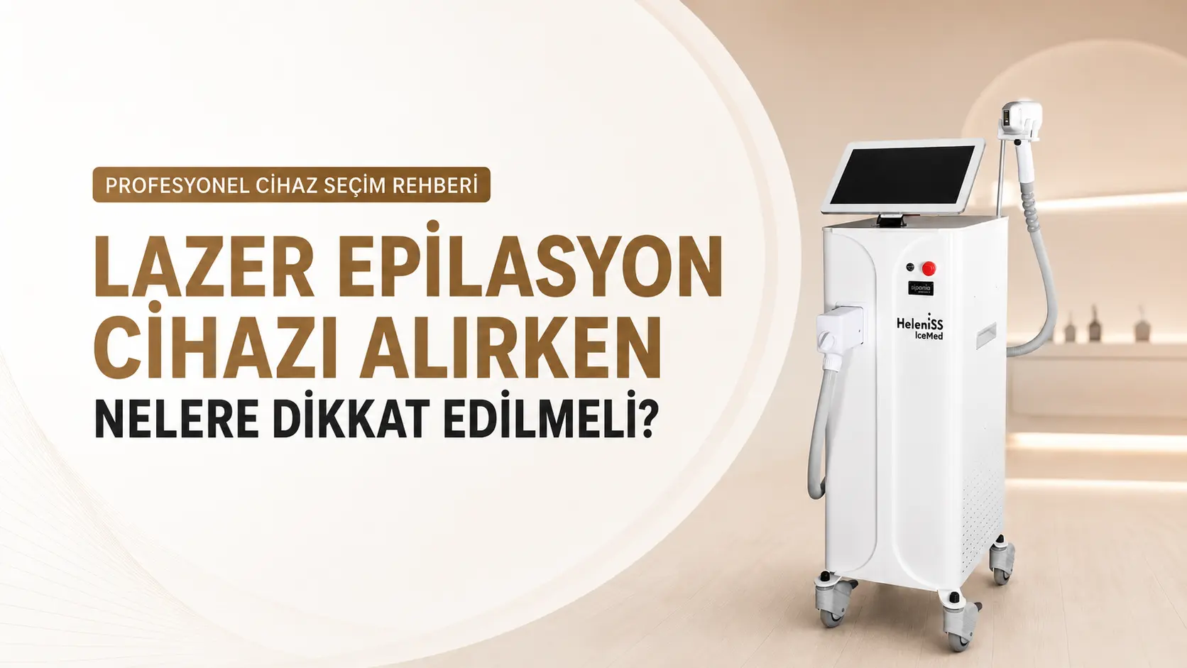 lazer epilasyon cihazı